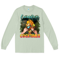 Matcha campfirescocktails Long Sleeve Tee - NancyCooperArtShop