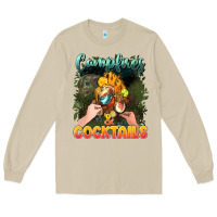 Mushroom campfirescocktails Long Sleeve Tee - NancyCooperArtShop