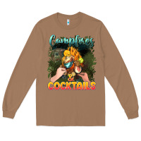 Toasted Coconut campfirescocktails Long Sleeve Tee - NancyCooperArtShop