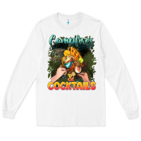 White campfirescocktails Long Sleeve Tee - NancyCooperArtShop