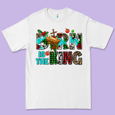 Born Is The King Premium Tee Designed By Adodesignshop