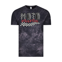 Cloud Black moto mama Vintage Tee - MaliasSmallBusiness