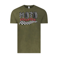 Vintage Olive moto mama Vintage Tee - MaliasSmallBusiness