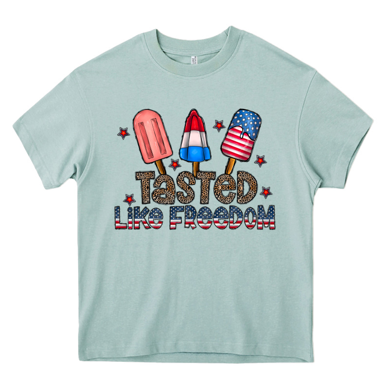 Tasted Like Freedom Heavy Core Tee by CowhideDigitalArt | Teevron