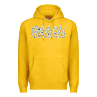 Lemon retro smiley faces Premium Hoodie - TumblerDesignByShophia