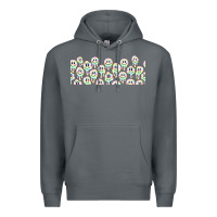 Rock retro smiley faces Premium Hoodie - TumblerDesignByShophia