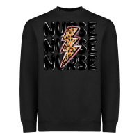 Black nurse lightning bolt Heavyweight Sweatshirt - MaliasSmallBusiness
