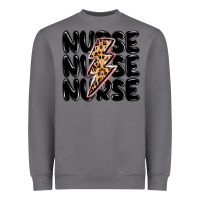 Storm nurse lightning bolt Heavyweight Sweatshirt - MaliasSmallBusiness