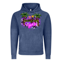 Vintage Denim summer night Vintage Hoodie - NancyCooperArtShop