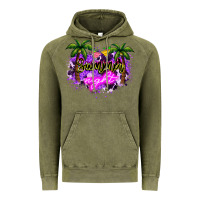 Vintage Olive summer night Vintage Hoodie - NancyCooperArtShop