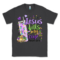 Smoke mardi gras jesus fills my cup Classic Tee - MaliasSmallBusiness