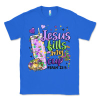 True Royal mardi gras jesus fills my cup Classic Tee - MaliasSmallBusiness