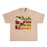 Burro The more wine the more merry Urban Heavy Tee - AdoDesignShop