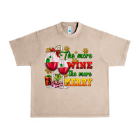 French Oak The more wine the more merry Urban Heavy Tee - AdoDesignShop