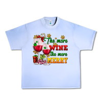 Grape Ice The more wine the more merry Urban Heavy Tee - AdoDesignShop