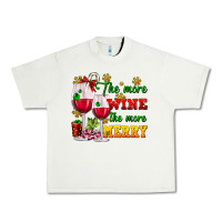 Pistachio The more wine the more merry Urban Heavy Tee - AdoDesignShop