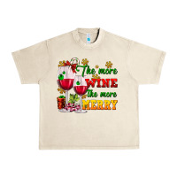 Sandshell The more wine the more merry Urban Heavy Tee - AdoDesignShop