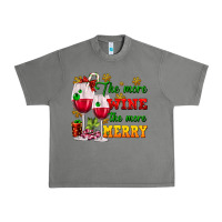 Tornado The more wine the more merry Urban Heavy Tee - AdoDesignShop