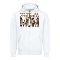 Football Mom Zipper Hoodie | Teevron