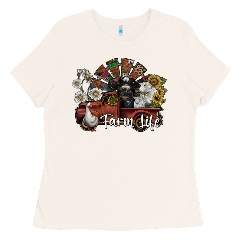 Farm Life Ladies Tee by SublimationCraftShop | Teevron