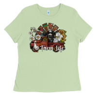 Matcha farm life Ladies Tee - SublimationCraftShop
