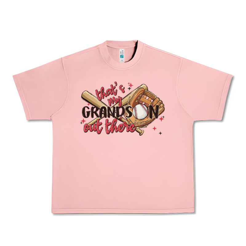 That's My Grandson Out There Urban Heavy Tee by MaliasSmallBusiness | Teevron