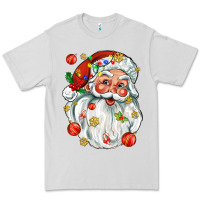 Dove Grey santa with little christmas Premium Tee - AdoDesignShop