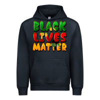 Navy black lives matter Urban Hoodie - FaDigitalArtStudio