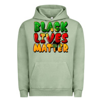 Pigment Oil Green black lives matter Urban Hoodie - FaDigitalArtStudio