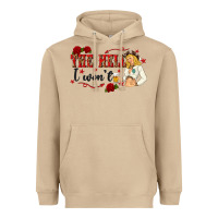 Mushroom the hell i wont with sassy pinup cowgirl Heavyweight Hoodie - texasbilliewilder