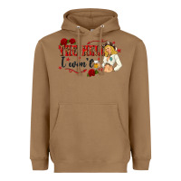 Toasted Coconut the hell i wont with sassy pinup cowgirl Heavyweight Hoodie - texasbilliewilder
