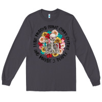 Smoke i like murder shows comfy clothes and like 3 peopl Long Sleeve Tee - MaliasSmallBusiness