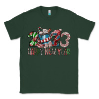 Sports Green 2023 Happy New Year Classic Tee - CowhideDigitalArt