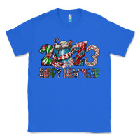 True Royal 2023 Happy New Year Classic Tee - CowhideDigitalArt
