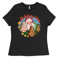 Black holiday vibes Ladies Tee - FaDigitalArtStudio