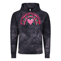 Cloud Black valentines day pink gemstones rainbow Vintage Hoodie - Jasminsmagicworld