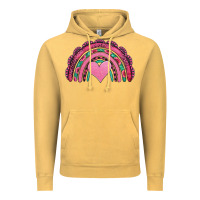 Vintage Mustard valentines day pink gemstones rainbow Vintage Hoodie - Jasminsmagicworld