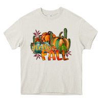 Cream hallo fall Heavy Core Tee - RacoonDesign