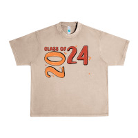 French Oak custom class of 2024 name of school font  super sn Urban Heavy Tee - MaliasSmallBusiness
