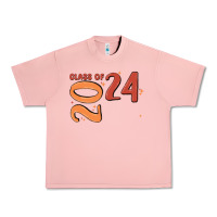 Salmon custom class of 2024 name of school font  super sn Urban Heavy Tee - MaliasSmallBusiness