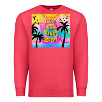 Cardinal float drink tan & repeat Premium Sweatshirt - TumblerDesignByShophia