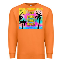 Carrot float drink tan & repeat Premium Sweatshirt - TumblerDesignByShophia