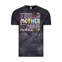 Cloud Black retro mother Vintage Tee - JahusDesignShop