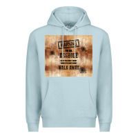 Blue Mist warning i'm an asshole with rusty background Premium Hoodie - TumblerDesignByShophia