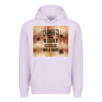 Lilac warning i'm an asshole with rusty background Premium Hoodie - TumblerDesignByShophia