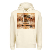 Sandshell warning i'm an asshole with rusty background Premium Hoodie - TumblerDesignByShophia
