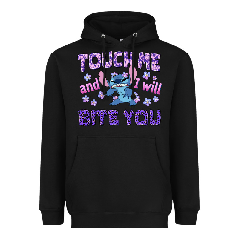 Touch Me And I Will Bite You Heavyweight Hoodie by texasbilliewilder | Teevron
