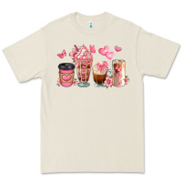 Bone floral coffee cups Premium Tee - JahusDesignShop