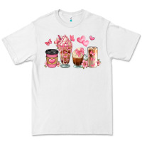 White floral coffee cups Premium Tee - JahusDesignShop