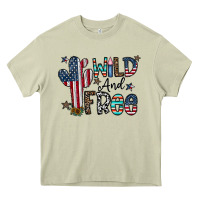 Mossy wild and free Heavy Core Tee - CowhideDigitalArt